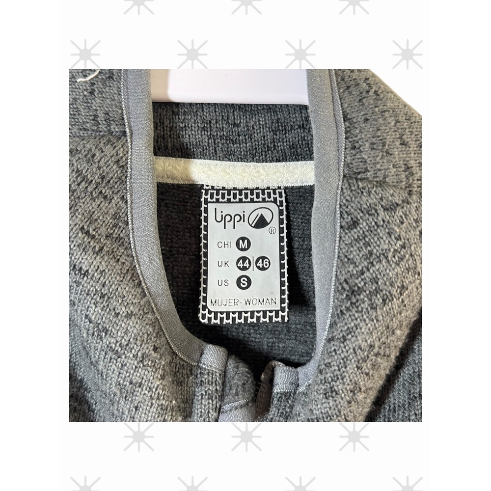 Uppi Thermpro Womens Gray Full Zip‎ Jacket Lightweight Small - Picture 2 of 8